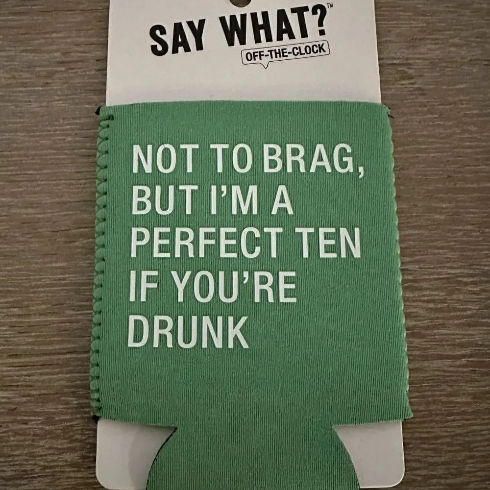 Funny Gag Gift Beer Can Drink Coozie